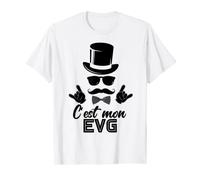 Homme C'est Mon EVG - Enterrement de vie de garçon EVG Marié Drôle T-Shirt