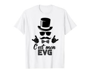 Homme C'est Mon EVG - Enterrement de vie de garçon EVG Marié Drôle T-Shirt