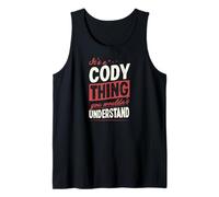 Homme C'est Un Truc de Cody Dont tu ne comprendrais Pas Le nom Débardeur