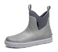 Homme Chaussures De Jardin-Chaussures De Pluie Pour Hommes, Bottes De RandonnéE AntidéRapantes Pour Temps Humide, Confortables, LéGèRes, Semelles En Caoutchouc AntidéRapantes