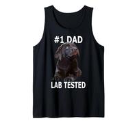 Homme Chocolate Lab Dad The Lab Father Labrador Retriever Débardeur