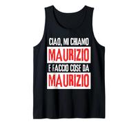 Homme Ciao Sono Maurizio Faccio Cose Da Maurizio Personalizzato Débardeur