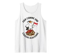 Homme Cigogne Alsacien Homme - Alsace Fier Maison Colombage Wiss Débardeur