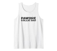 Homme Collie Dad Dog Owner Father Canine Lover Débardeur