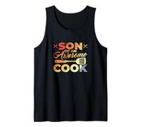 Homme Cooking Boy Cooking Enthusiast Cuisine Boys Débardeur
