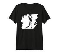 Homme Croquis du Golfeur Dix-Huit Trous T-Shirt Haut de Gamme