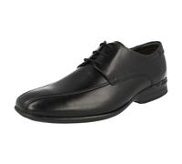 Homme Cuir Noir à Lacets Clarks Chaussures Tailles 7 - 12 Largeur G : Gadwell