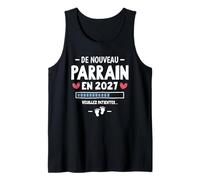Homme De Nouveau Parrain 2027 - Annonce 2eme Bébé Encore Parrain Débardeur