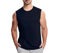 Homme Debardeur de Sport Basic Tee Shirt sans Manche Débardeur Running Ete Gym Tshirt Musculation Tank Top Grande Taille Vetement Respirant T-Shirt Hommes Décontracté Streetwear Tanktops Pas Cher