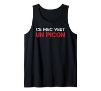 Homme Débardeur Fitness Homme Alcool Ce Mec Veut Un Picon Débardeur