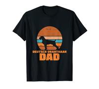 Homme Deutsch Drahthaar Dad T-Shirt