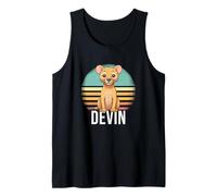 Homme Devin - Beau nom de garçon avec Un Lion Mignon Débardeur