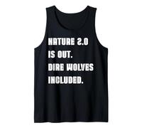 Homme Dire Wolf Revived Funny Geek & Office Citation Nature 2.0 Débardeur