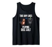 Homme Disc Golf Player Ironie du sort Hobby Sports Débardeur