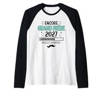 Homme Drôle Annonce Grossesse 3eme Bébé Encore Grand Frère 2027 Manche Raglan