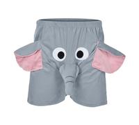 Homme Drôle Elephant Shorts Calecon Hommes Drole, Slip Elephant Shorts Boxer Calecon Drole Homme Short Nouveauté sous-Vêtements Drôle Éléphant Short Ample Boxer Pyjama Court Vêtements de Nuit