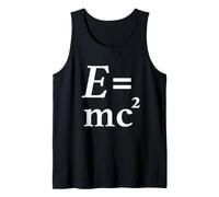 Homme E=mc2 Théorie de la relativité Équation mathématique Masse et Équivalent Équivalent Énergie Cadeau Débardeur