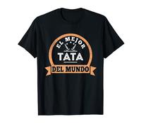 Homme El Mejor Tata Del Mundo Spanish Best Daddy Fête des pères T-Shirt