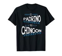 Homme El Padrino Mas Chingon T-shirt humoristique cadeau Padrino T-Shirt