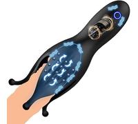 Homme electrique Vibrant 360°stimulateur de gland Coupe d'avion Rechargeable USB,jouets de massage vibrateurs G1
