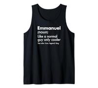 Homme Emmanuel Like a Normal Only Cooler Legend King First Débardeur