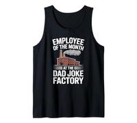 Homme Employé du Mois chez Le père Joke Factory Men Father Débardeur