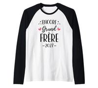 Homme Encore Grand Frère 2027 Annonce 3ème Grossesse Grand Frère Manche Raglan