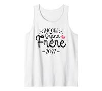 Homme Encore Grand Frère 2027 - Annonce Grossesse 3ème Bébé Débardeur