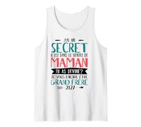 Homme Encore Grand Frère 2027 - Annonce Grossesse 3ème Bébé Débardeur