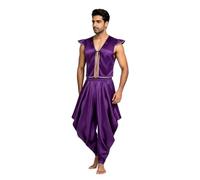 Homme Ensemble De Costume De Prince Arabe Costumes De Du Désert Violet M