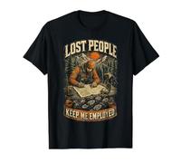 Homme Équipe de Recherche et de Sauvetage (SAR) T-Shirt Graphique avec Valeur