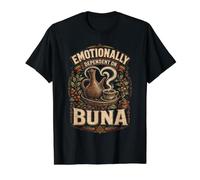 Homme Éthiopie éthiopien Éthiopiens Dependent on Buna T-Shirt Graphique avec Valeur