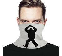 Homme Femme Cache-Col Geste d'amour Bigfoot en Forme De Cœur avec Les Mains De Sasquatch Echarpe Tête Pirate Multi-Usage Bandeau Magique Unique Couvre-Chef pour Sports Course À Pied Escalade