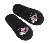 Homme Femme Pantoufles De Spa Trois Pandas À Moto Peluche Chaussons Unique Pantoufles Chaussons Fluffy Chaude Pantoufle Pour Voyages Salon Interieur L