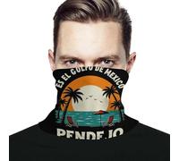 Homme Femme Tube Bandeaux Scène De Plage D'Es El Golfo De Mexico Pendejo Echarpe Tête Pirate Ultra-Douce Bandana Unique Cache-Col pour Sports Motorcycle Yoga