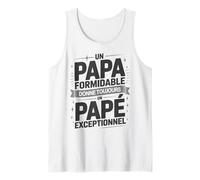 Homme Fête de Papé Humour Drôle Papa Formidable Papé Exceptionnel Débardeur