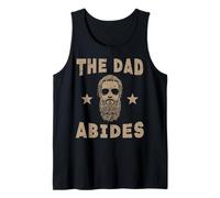 Homme Fête des Pères The Dad Abides Funny Daddy Papa Parodie Humour Men Débardeur
