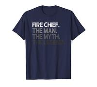 Homme Fire Chief Man The Myth Legend Gift T-Shirt