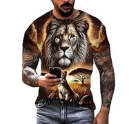 Homme Flamme Tennis de Table T-Shirt Imprimé T-Shirts Graphique Drôle À Manches Courtes Surdimensionné Ample Pull Top Sportswear