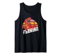 Homme Florian - nom de garçon Cool avec T-Rex Débardeur