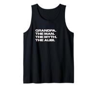 Homme Fun Grandpa - The Man, The Myth, The Alibi Débardeur