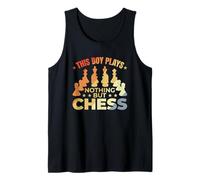 Homme Funny Chess Guy Chess Coach Mind Sports Boys Débardeur