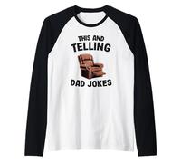 Homme Funny Dad Humour This and Telling Dad Blagues Manche Raglan