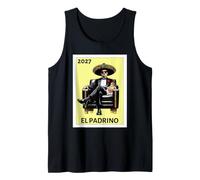 Homme Funny Mexican Baptism El Padrino Proposal 2027 Débardeur
