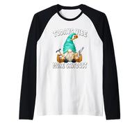Homme Funny Saying for Men Woodworker Dad Grandpa GNOME Graphic Manche Raglan