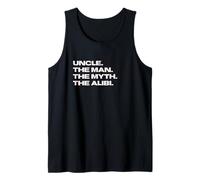 Homme Funny Uncle - The Man, The Myth, The Alibi Débardeur