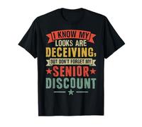 Homme Grand-père retraité, n'oubliez pas mon rabais pour personnes âgées T-Shirt
