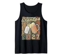 Homme Grandpa 2027 Futur Papi Annonce Débardeur