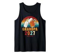 Homme Grandpa 2027 Retro Futur Papi Annonce Débardeur