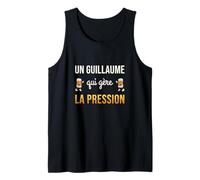 Homme Guillaume Qui Gère la Pression Humour Bière Cadeau Apéro Débardeur